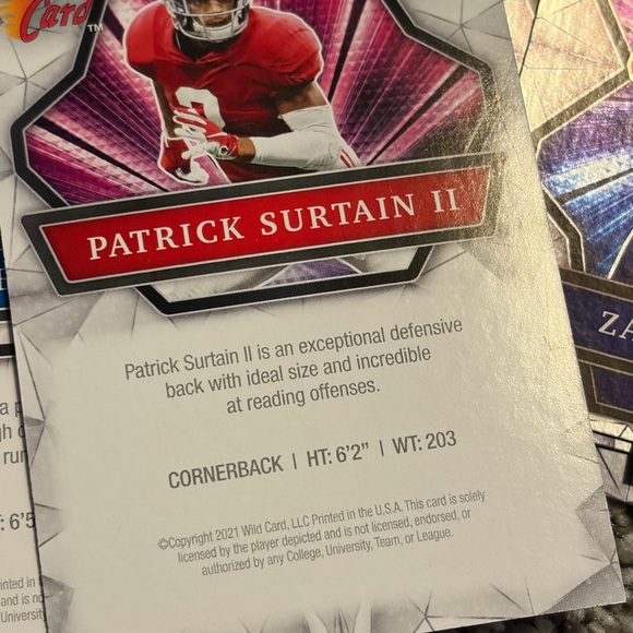 88 card lot of 2021 Panini Prizm Draft Picks & Wild Card Alumination football - Picture 12 of 13